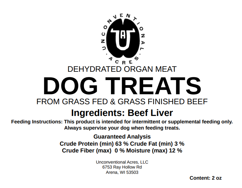 Beef Liver Dog Treats