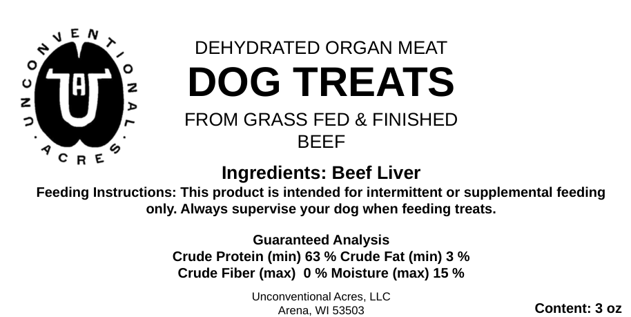 Beef Liver Dog Treats